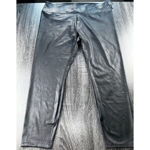 Simply Vera Vera Wang Faux Leather High Rise Leggings Women's 2X NEW